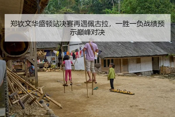 郑钦文华盛顿站决赛再遇佩古拉，一胜一负战绩预示巅峰对决